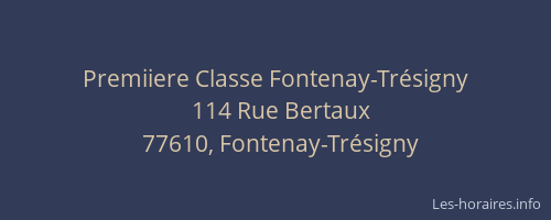 Premiiere Classe Fontenay-Trésigny