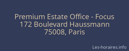 Premium Estate Office - Focus