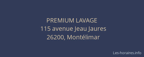 PREMIUM LAVAGE
