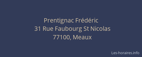 Prentignac Frédéric