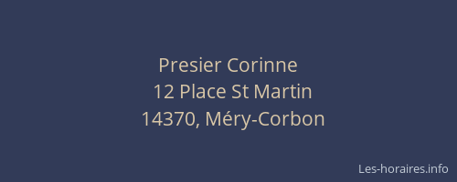 Presier Corinne