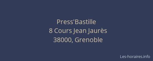 Press'Bastille