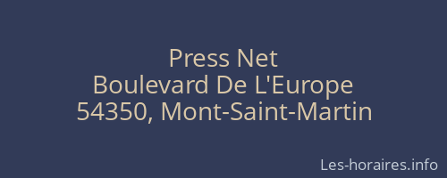 Press Net