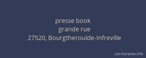presse book
