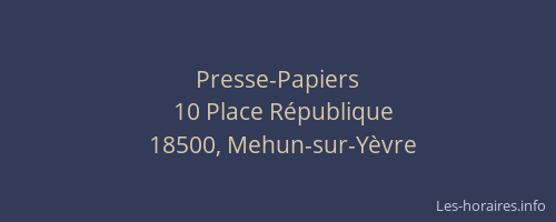 Presse-Papiers