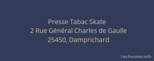 Presse Tabac Skate