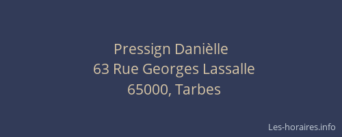 Pressign Danièlle