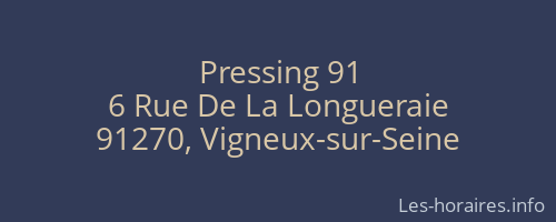 Pressing 91
