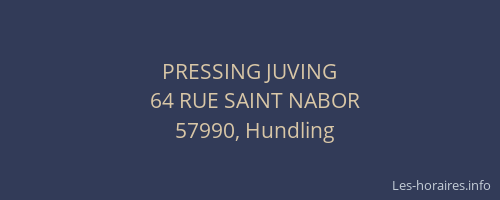 PRESSING JUVING