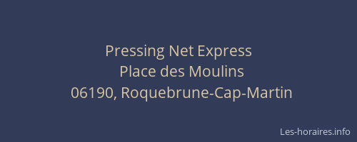 Pressing Net Express