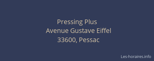 Pressing Plus