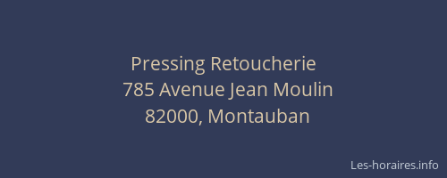 Pressing Retoucherie
