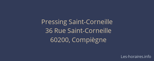 Pressing Saint-Corneille