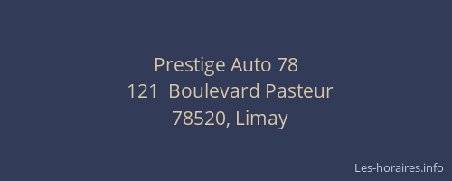 Prestige Auto 78