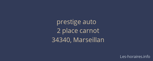 prestige auto