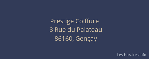 Prestige Coiffure