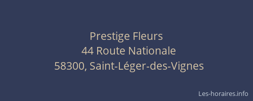 Prestige Fleurs