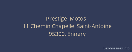 Prestige  Motos