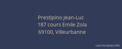 Prestipino Jean-Luc