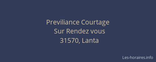 Previliance Courtage