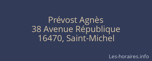 Prévost Agnès