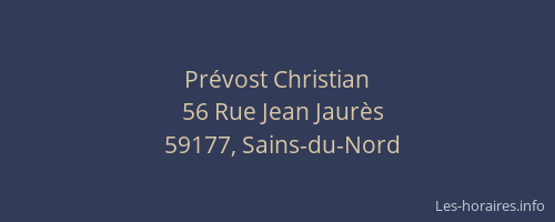 Prévost Christian