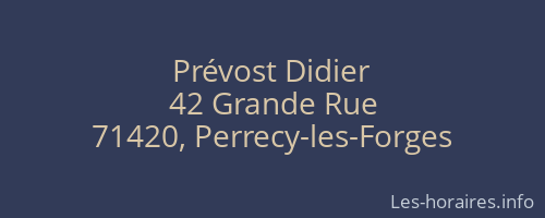 Prévost Didier