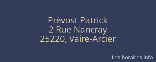 Prévost Patrick