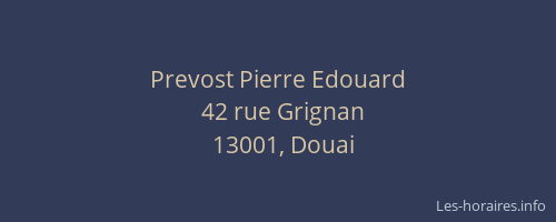 Prevost Pierre Edouard