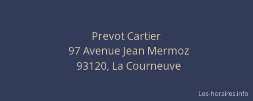 Prevot Cartier
