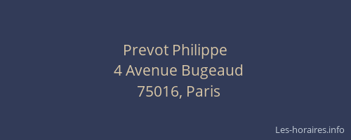 Prevot Philippe