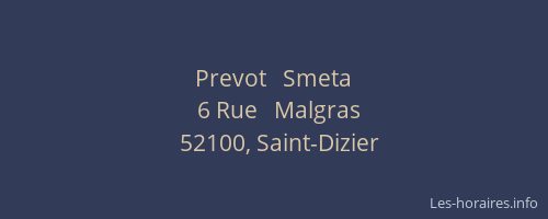 Prevot   Smeta