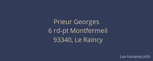 Prieur Georges
