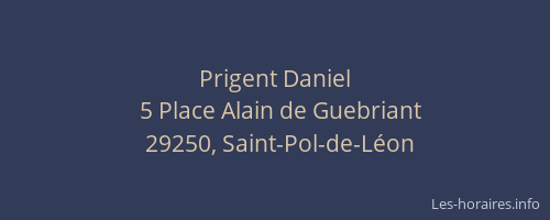 Prigent Daniel