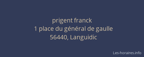 prigent franck