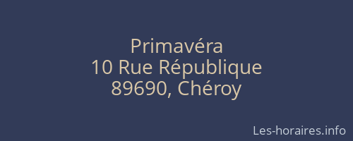 Primav&eacute;ra