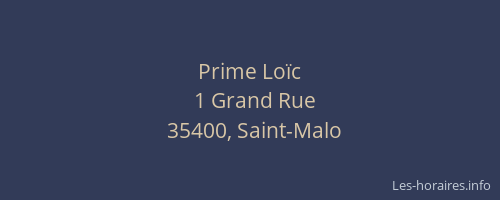 Prime Loïc