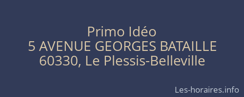 Primo Idéo