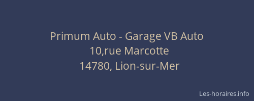 Primum Auto - Garage VB Auto