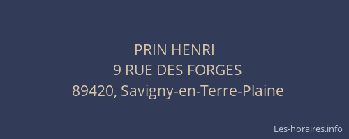 PRIN HENRI