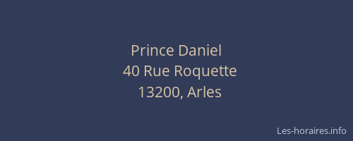 Prince Daniel