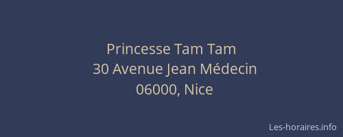 Princesse Tam Tam