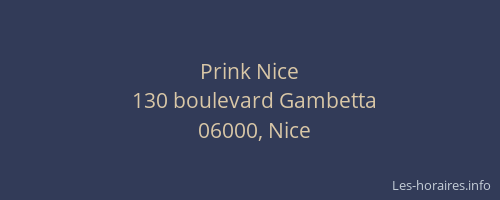 Prink Nice