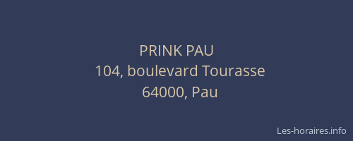 PRINK PAU