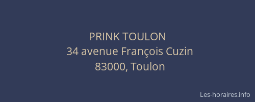 PRINK TOULON