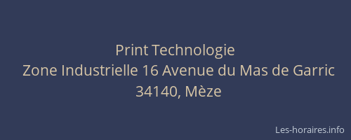 Print Technologie