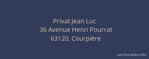 Privat Jean Luc