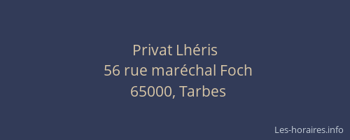 Privat Lhéris