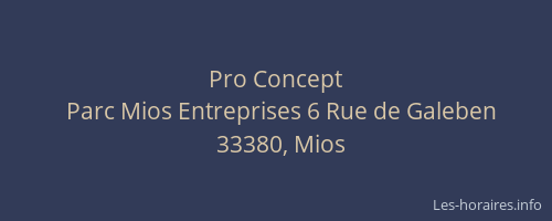 Pro Concept