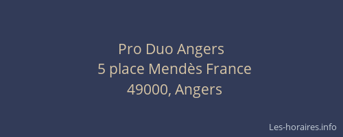 Pro Duo Angers